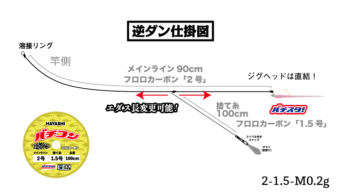 バチコンアジング仕掛